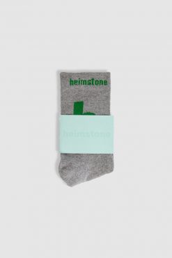 Heimstone Ankle Socks In Grey Heim