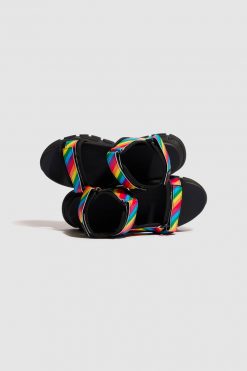 Heimstone Shoes Travis Sandals In Raiwbow Leather