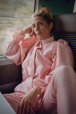 Heimstone Imogen Shirt In Bubble Gum Tops