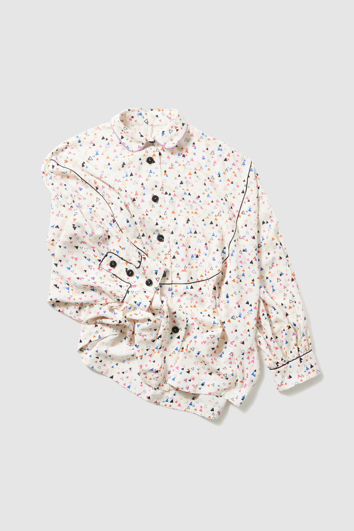 Heimstone Tasman Shirt In Fior Di Latte Print Tops 1 Heimstone Tasman Shirt In Fior Di Latte Print Tops