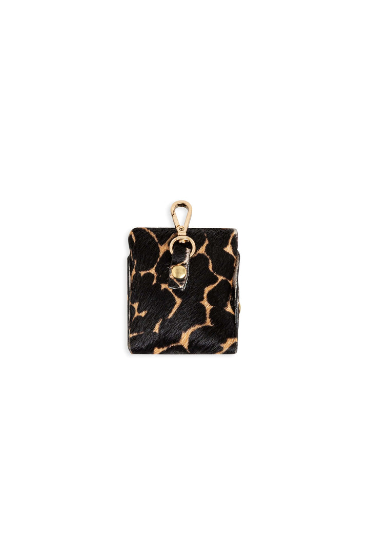 Heimstone Airpods Case In Giraffe Printed Leather 3 Heimstone Airpods Case In Giraffe Printed Leather