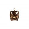 Heimstone Airpods Case In Leopard Printed Leather