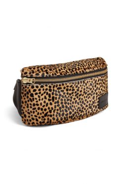 Heimstone Fanny Pack In Cheetah Printed Leather Leather Goods