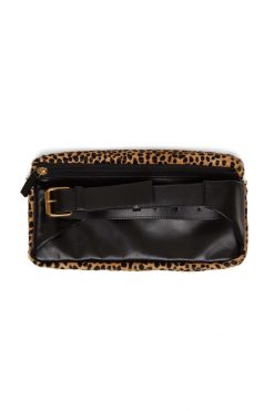 Heimstone Fanny Pack In Cheetah Printed Leather Leather Goods