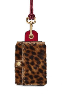 Heimstone Heimstone Signature The Minis - 6 Key Holder In Leopard Leather