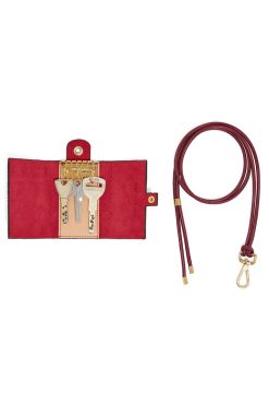 Heimstone Heimstone Signature The Minis - 6 Key Holder In Leopard Leather