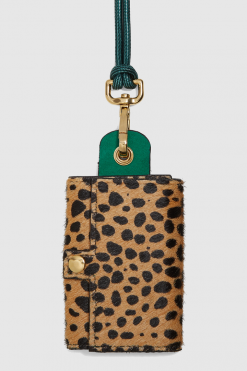 Heimstone The Minis - 6 Key Holder In Cheetah Leather