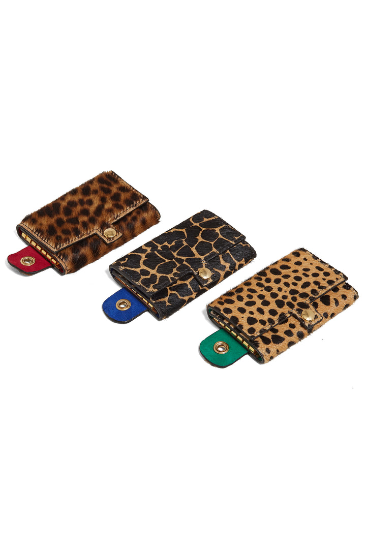 Heimstone The Minis - 6 Key Holder In Cheetah Leather 6 Heimstone The Minis - 6 Key Holder In Cheetah Leather
