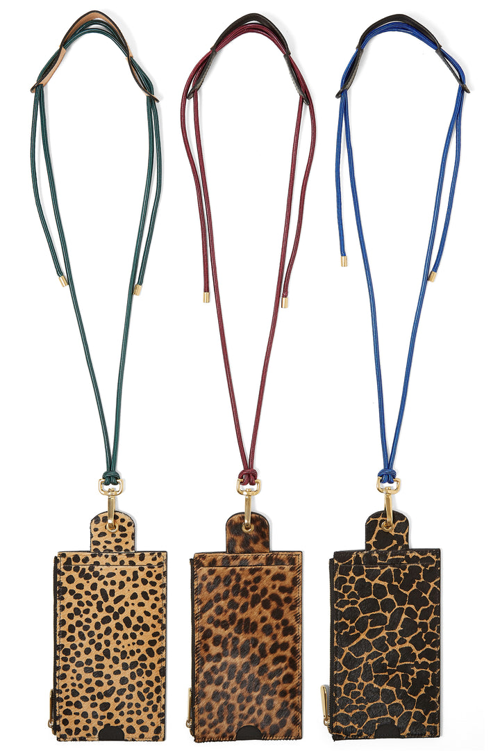 Heimstone The Minis - Large Neck Wallet In Cheetah Printed Leather 4 Heimstone The Minis - Large Neck Wallet In Cheetah Printed Leather