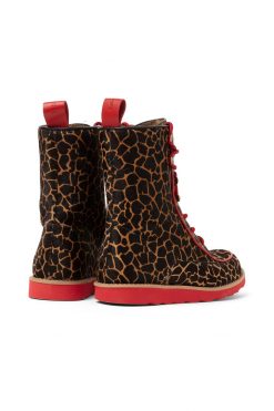 Heimstone Mountain Boots In Giraffe Printed Leather