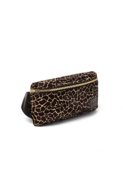 Heimstone Fanny Pack In Giraffe Printed Leather