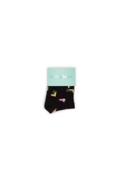 Heimstone Ankle Socks In Tetris Print