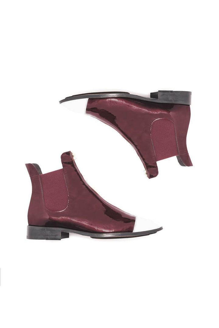 Heimstone Duchesse Boots In Burgundy Leather 3 Heimstone Duchesse Boots In Burgundy Leather