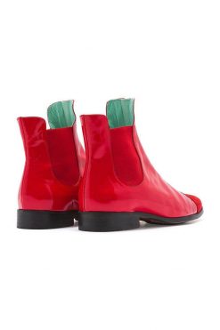 Heimstone Duchesse Boots In Red Leather