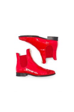 Heimstone Duchesse Boots In Red Leather