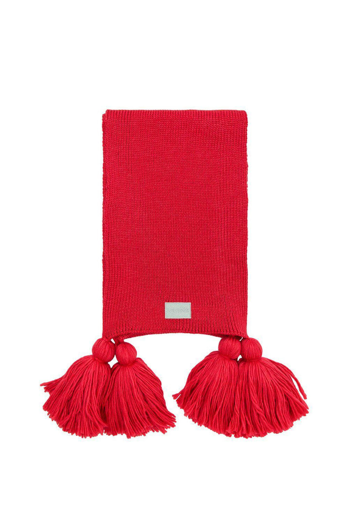 Heimstone Ellis Scarf In Red Knit Knits 2 Heimstone Ellis Scarf In Red Knit Knits