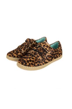 Heimstone Shoes Sneakers In Leopard Printed Leather